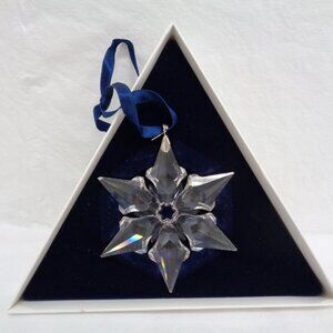 Swarovski Snowflake Christmas Ornament 2000 Special Edition